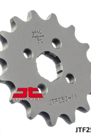 JT SPROCKETS - FRONT STEEL 15T, 420 - Sprockets - Sterk en Betrouwbaar Hoge Kwaliteit